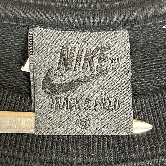 Nike Sweatshirt Mens‎ S Black USATF Crew Neck Embroidered Track & Field Pullover - Picture 3 of 11